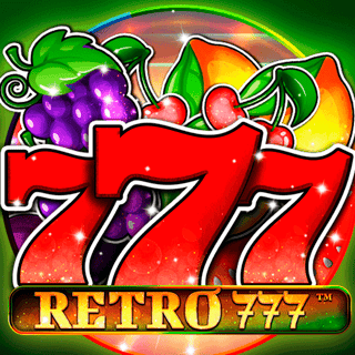 Retro 777 game icon